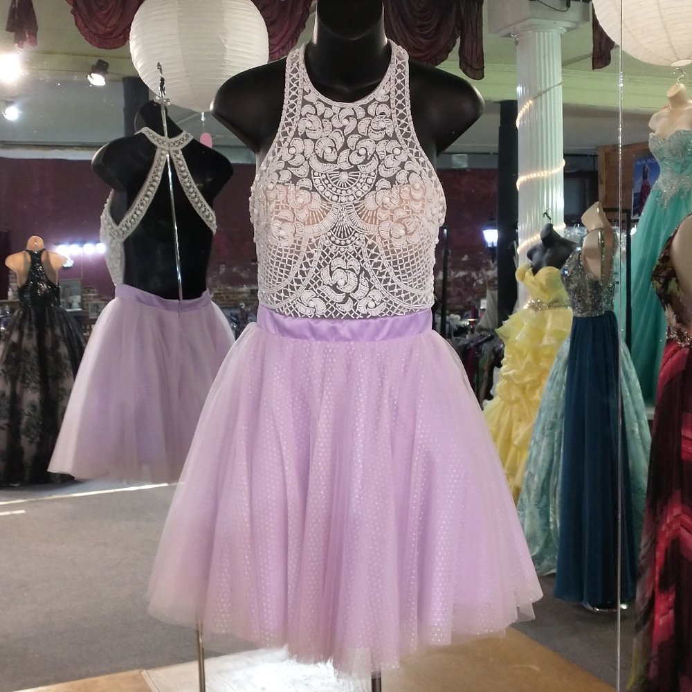 Precious Formals 1 piece short dress